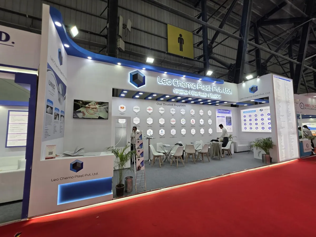 Nihar Exhibition Pharma exhibition stall