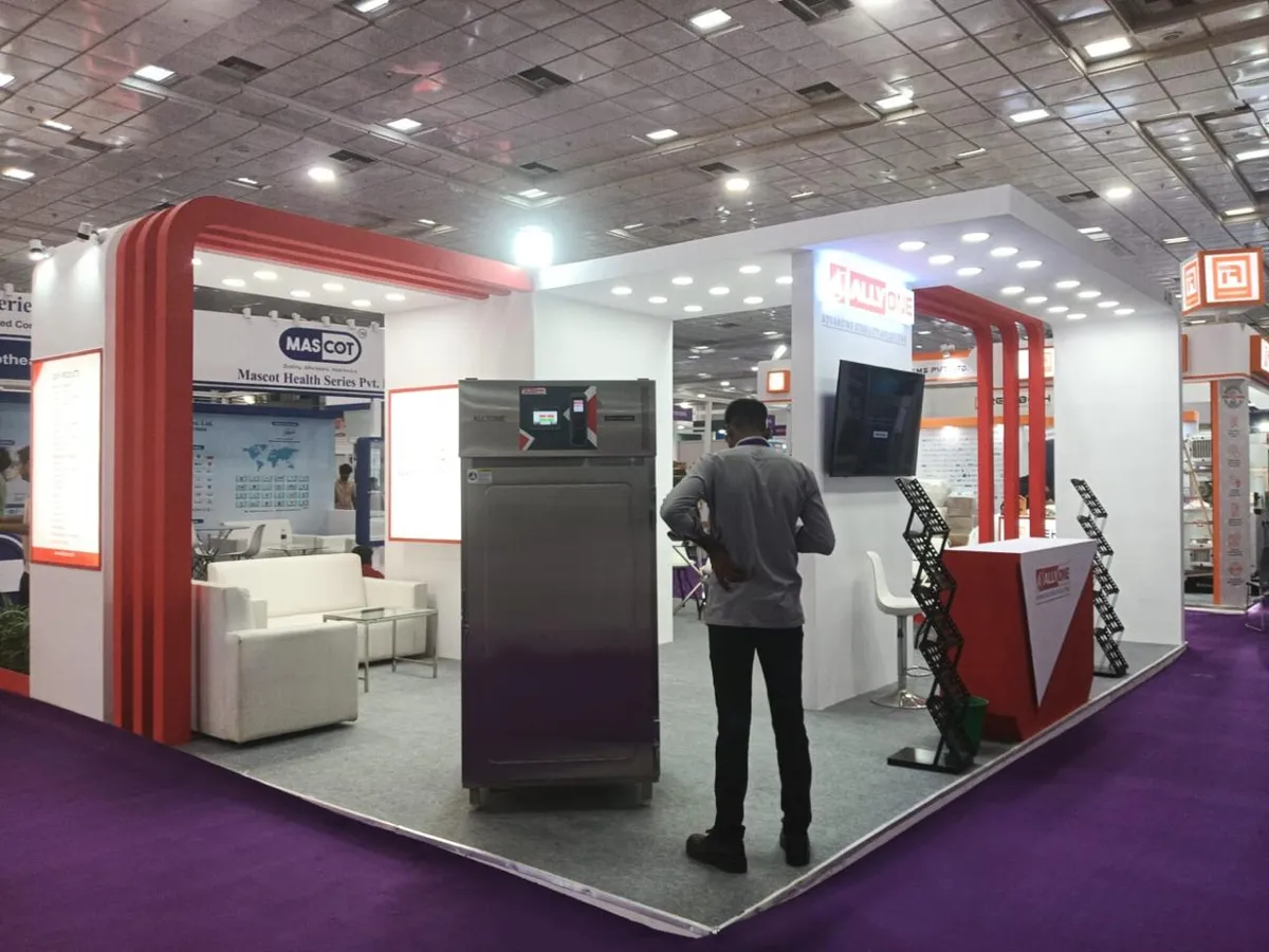 Nihar Exhibition Pharma exhibition stall