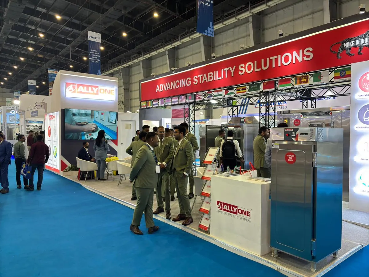 Nihar Exhibition Pharma exhibition stall